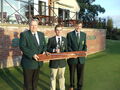 Winner Eoin Leonard Wentworth GC